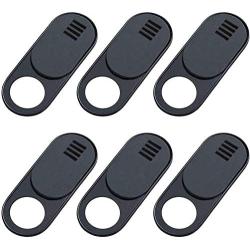 Webcam Cover, 6 Pack Ultra Thin Camera Cover Slide Apply to Laptop, Tablet, Smartphone, Protect Your Privacy