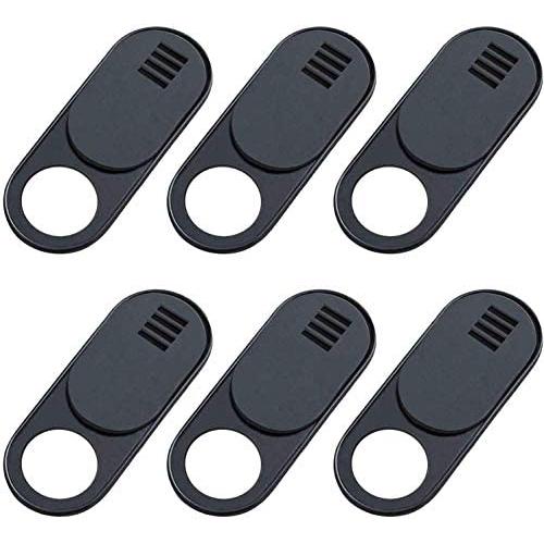 Webcam Cover, 6 Pack Ultra Thin Camera Cover Slide Apply to Laptop, Tablet, Smartphone, Protect Your Privacy