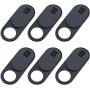 Webcam Cover, 6 Pack Ultra Thin Camera Cover Slide Apply to Laptop, Tablet, Smartphone, Protect Your Privacy