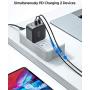 USB C Car Charger 60W & USB C Charger 65W for MacBook Pro, iPad Pro, iPhone 12, Nintendo Switch, Pixel, etc