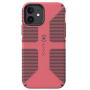 Speck Products CandyShell Pro Grip iPhone 12, iPhone 12 Pro Case, Raspberry Kiss Red/Slate Grey (137602-9240)