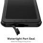 Ghostek Nautical Full Body Galaxy S21 Waterproof Phone Case with Screen Protector Watertight Seal Shell Rugged Heavy Duty Protection Cover Designed for Samsung Galaxy S21 5G (6.2 Inch) (Phantom Black)