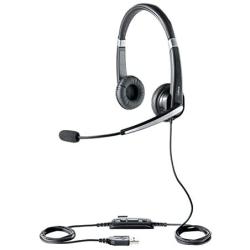 Jabra UC VOICE 550 Duo Corded Headset for Softphone