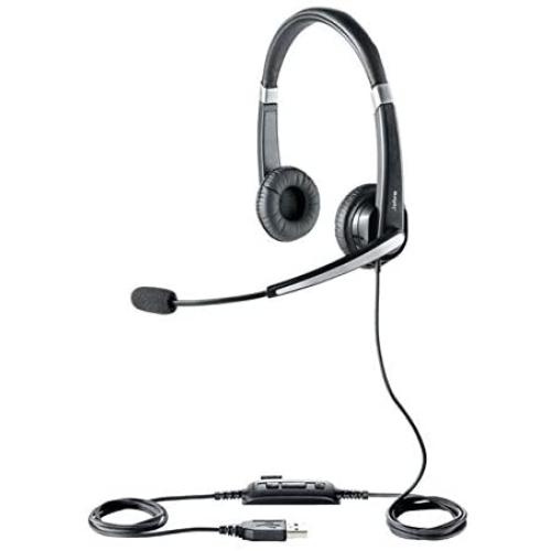 Jabra UC VOICE 550 Duo Corded Headset for Softphone