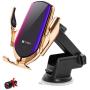 TALMIL Wireless Car Charger Mount,Windshield Dash Air Vent Phone Holder Compatible iPhone 11/11 Pro/11 Pro Max/Xs MAX/XS/XR/X/8/8+,Samsung S10/S10+/S9/S9+/S8/S8+