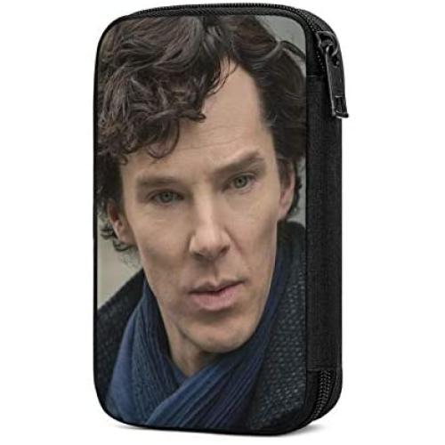 Hxuedan Sherlock Holmes The Data Cable Storage Bag is A Portable and Independent Design SuitableVFor Travelers to Place The Data Cable, Earphone and Electronic Product Data Cable Storage Bag