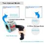 USB 2D Barcode Scanner,Symcode Datamatrix PDF417 QR Code Handheld Reader for Screen and Printed Bar Code Scan, Works with Windows Mac and Linux PC POS