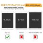 OKP [2 Pack] New Screen Protector for iPad 8th Generation 10.2 inch (2020 Release)/ iPad 7th Generation (2019), Clear Tempered Glass Film with Anti-Scratch/High Definition/Bubble Free