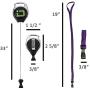 ID Stronghold Secure Badge Holder Duolite - RFID Blocking 2 Card ID Badge Holder with Lanyard and Retractable Reel - Pack of 9 Sets - Heavy Duty Plastic Badge Protector - FIPS 201 Approved ID Stronghold Secure Badge Holder Duolite - RFID Blocking 2 Card ID Badge Holder with Lanyard and Retractable Reel - Pack of 9 Sets - Heavy Duty Plastic Badge Protector - FIPS 201 Approved