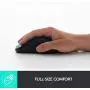 Logitech M510 Wireless Computer Mouse – Comfortable Shape with USB Unifying Receiver, with Back/Forward Buttons and Side-to-Side Scrolling, Blue