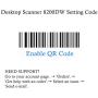 Handsfree 2D 1D Barcode Scanner,Alacrity QR Omnidirectional Desktop Bar Code Reader Scanner, Capture Barcodes from Mobile Phone Screen, Black