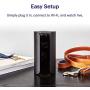 Canary View Indoor Home Security Camera with Premium Service (1 YR Free Incl.) | 1080p HD, 2-Way Talk, 30-Day Video History, Person Detection, One-tap to Police, Alexa, Google, Baby Monitor, WiFi IP