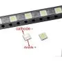ACHICOO 50/100 Pcs Dio-des TV Backlight 2W 6V / 1W 3V 3535 SMD LED Televisao Cold White Backlit LCD Backlight for TV 2W 6V 100Pieces Electronic Phone Computer Products for Travel/Work