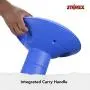 Storex Wiggle Stool, Adjustable Height 12”, 14”, 16”, or 18” for Active Seating in The Classroom, Blue (00301U01C)