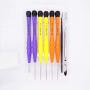 Screwdriver 8pcs/set multifunction screwdriver set 1.5MM/0.8MM/0.6Y/H2.5 tweezers crowbar for iphone LCD repair tool and electronic product