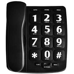 HePesTer P-02 Amplified Large Button Corded Phone for Senior