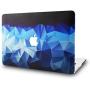 KECC Laptop Case Compatible with MacBook Pro 13'' (2021/2020/2019/2018/2017/2016) Plastic Hard Shell Cover A2338 M1 A2289 A2251 A2159 A1989 A1706 A1708 Touch Bar (Blue Diamond)