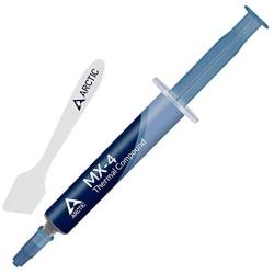 ARCTIC MX-4 - Thermal Compound Paste For Coolers | Heat Sink Paste | Composed of Carbon Micro-particles | Easy to Apply | High Durability - 4 Grams