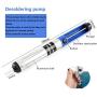 NEWACALOX Soldering Gun Automatic Hand-held Solder Iron Kit Welding Tool with Lead-free Wire, Desoldering Pump, Tweezers for Circuit Board, Home DIY, Electronic Repair