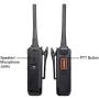 Retevis RT76P Rechargeable Walkie Talkies for Adults,Long Range Rugged Two Way Radio, 30 Channels VOX Radio,for Outdoor Camping Hunting(3 Pack)