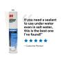 3M Marine Adhesive Sealant 5200 (06504) – Permanent Bonding and Sealing for Boats and RVs – Black – 1/10 Gallon Cartridge