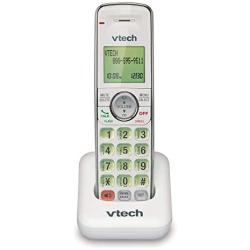 VTech CS6409-17 Accessory Cordless Handset, White | Requires a VTech CS6419 or CS6429 Series Cordless Phone System to Operate