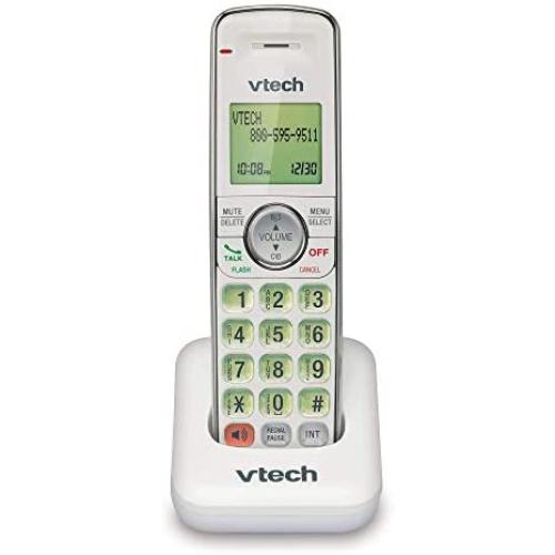 VTech CS6409-17 Accessory Cordless Handset, White | Requires a VTech CS6419 or CS6429 Series Cordless Phone System to Operate