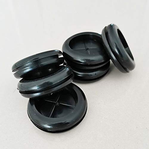 15PCS 1'' Inside Diameter 1.26'' Drill Hole, Synthetic Rubber Grommets Wire Protection,Firewall Plug Grommet