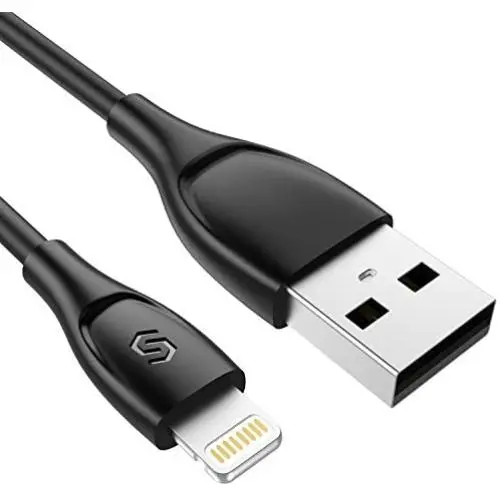 Syncwire iPhone Charger Lightning Cable - 6ft [Apple Mfi Certified] Ultra-Durable Fast Charging & Syncing Apple Charger Cord for iPhone 11 XS Max XR X 8 Plus 7 Plus 6S 6 Plus Se 5, iPad iPod - Black