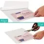 Mead Thermal Laminating Pouches, Lamination Sheets, Letter Size Pouch, 3 Mil, EZ-Align, 100 Pack (39029)