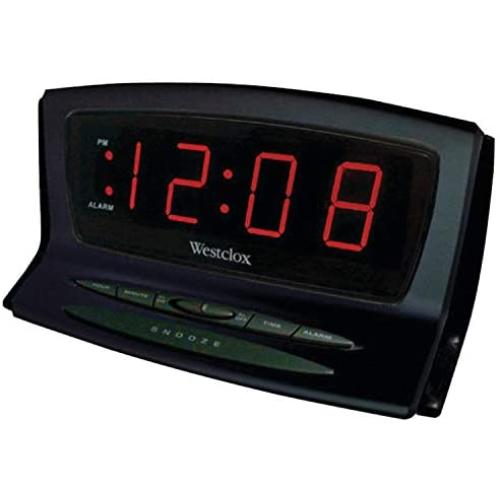 WESTCLOX 70012BK Instant-Set LED Alarm Clock Consumer Electronics