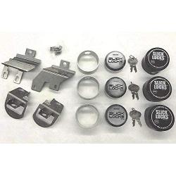 Slick Locks 2014+ Ford Transit Connect Kit Complete with Spinners, Weather Covers & Locks