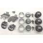 Slick Locks 2014+ Ford Transit Connect Kit Complete with Spinners, Weather Covers & Locks