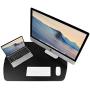 Mount-It! Ergonomic Standing Desk Converter, Preassembled Height Adjustable Sit Stand Workstation, 32'' W x 22'' D Tabletop (MI-7966)