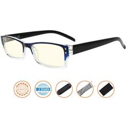 Anti Blue Rays Reduce Eyestrain and Headache Eyeglasses Computer Reading Glasses