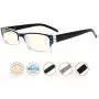 Anti Blue Rays Reduce Eyestrain and Headache Eyeglasses Computer Reading Glasses
