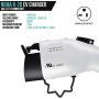 Lectron 240V 16 Amp Level 2 EV Charger with 21ft Extension Cord J1772 Cable & NEMA 6-20 Plug (UL-Certified)