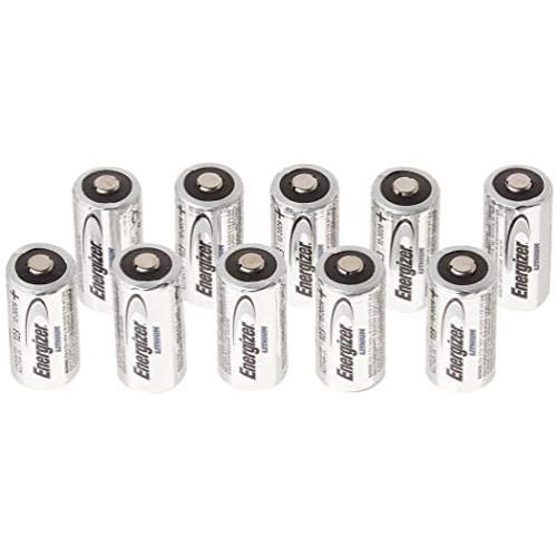 10 pcs Energizer Lithium CR123A 3V Photo Lithium Batteries