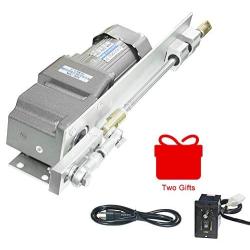 BEMONOC High Torque 120W Linear Actuator AC Electric Motor Speed Controller kits 110V/220V Can be Choosen High Torque Geared Motor Stroke 160mm/6.3inch Low Speed 7.5RPM for Spraying Machine