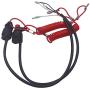 AIB2C 2 Packs Engine Stop Switch Assembly Emergency Cut-Off Switch & Lanyard 6E9-82575-00-00 6E9-82575-02-00 for Yamaha Outboard Motor Engine 15HP 25HP 30HP 40HPor Yamaha Outboard Motor Engine