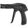 RV Rhodes Professional Zip Tie Gun [New Version] - Tensioner and Cutter Tool - Install Plastic Nylon Ties - Heavy Duty Cable Management - Die-Cast Steel Flush Cut - One Year Warranty
