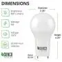 Sunco Lighting 10 Pack A19 LED Bulb, 9W=60W CFL Replacement, 5000K Daylight, 800 LM, Dimmable, Twist and Lock GU24 Pin Base, Indoor Light - UL