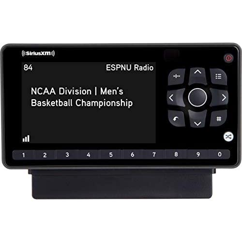 SiriusXM SXEZR1V1 Onyx EZR Satellite Radio with Vehicle Kit, Receive 3 Months Free Service with Subscription, Easy to Install – Enjoy SiriusXM in Your Car and Beyond with this Dock and Play Radio