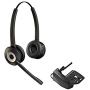 Cisco Compatible Jabra Pro 920 Cordless Headset EHS Bundle | Cisco Phones: 6945, 7841, 7861, 7962g, 7965g, 7975g, 8811, 8841, 8845, 8851, 8861, 8865 (Lifter)