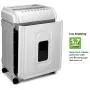 Aurora AU1480MA Professional Grade 14-Sheet Micro-Cut Paper and CD/Credit Card Shredder/ 30 Minutes Continuous Run Time, White/Gray
