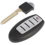 ECCPP Replacement 1 X Remote UNCUT ignition key fob 433 MHZ flip key 5 Buttons 46 chips 17 18 for Nissan Armada FCC CWTWB1G744 285E3-1LB5A