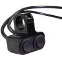 12v 16A Motorcycle ATV 7/8inch Handlebar Button Switch Headlight Hazard Brake Fog Light ON Off Switches (Red)