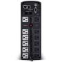 CyberPower CP1500PFCLCD PFC Sinewave UPS System, 1500VA/1000W, 12 Outlets, AVR, Mini Tower Black