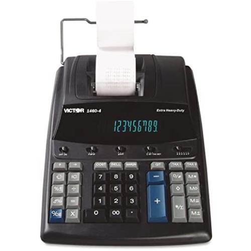 Victor 1460-4 12 Digit Extra Heavy Duty Commercial Printing Calculator