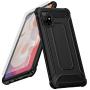 ORETECH Designed for Galaxy A51 Case with [2 x Tempered Glass Screen Protector] 360° Full Body Hard PC Soft TPU Rubber Silicone Edge Shockproof Protective Cover for Samsung Galaxy A51 4G 6.5'' Black